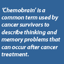 Chemo brain definition